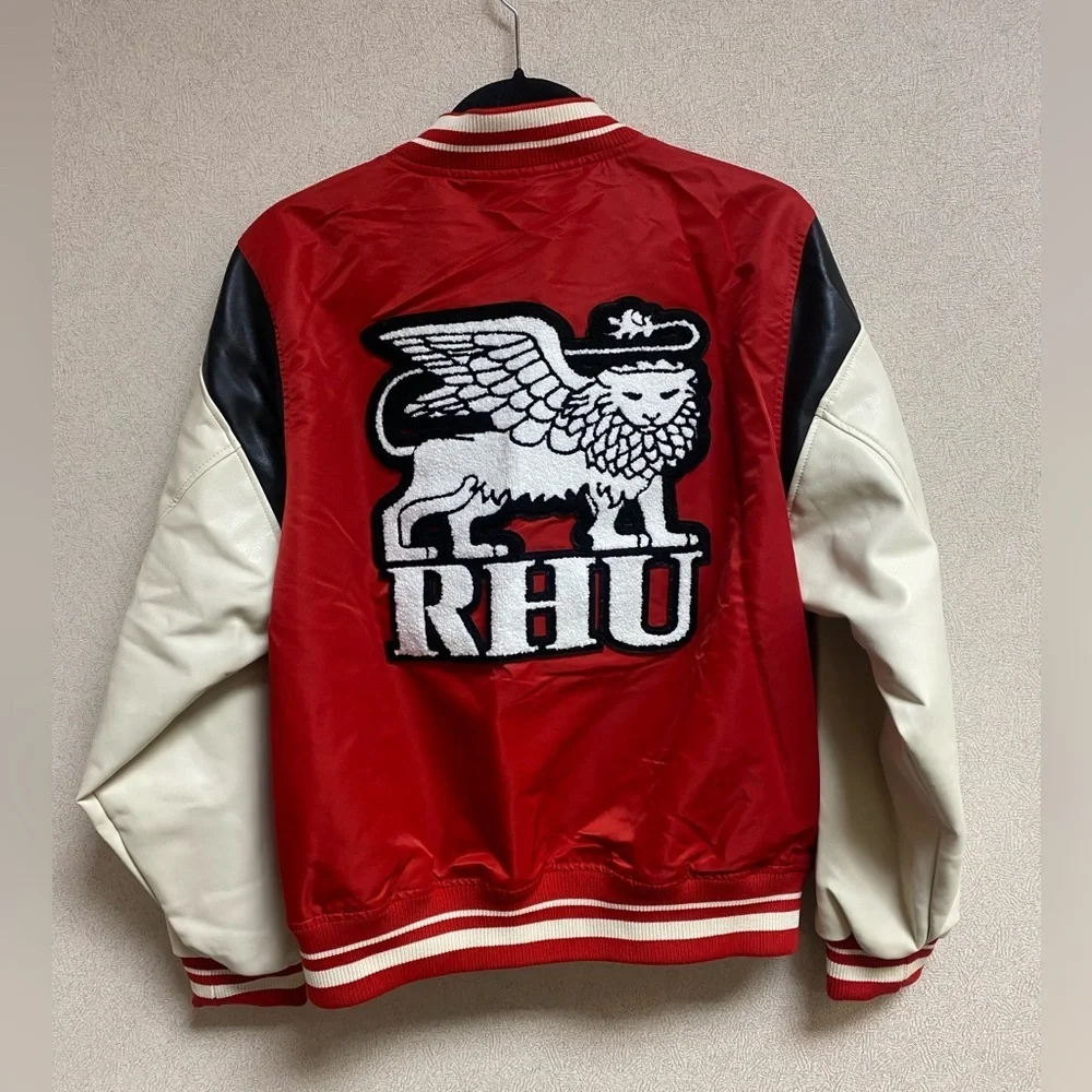 NWT ZARA X RHUIGI LIMITED EDITION LEATHER BOMBER JACKET